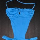 frankie's bikinis  One Piece Blue Bathing Suit Photo 28