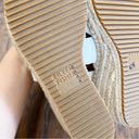 Eileen Fisher  • Willow Espadrille Wedge Sandal beige Bone leather jute heel Photo 9