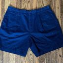 Jones New York NWT Vintage  Navy Blue Shorts Women’s 16 Photo 0