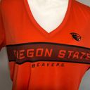 Rivalry Threads NWOT Oregon State Beavers Orange Black V-Neck Tee Photo 3