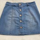 Celebrity Pink  Sz 9 jean mini skirt Photo 0