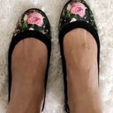 Givenchy rose floral-print camouflage elasticated ballet flats size 36.5 US 6 Photo 0