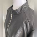 Baccini Ladies Faux Leather Moto Jacket  Vegan Leather biker Coat XL Petite NEW Photo 9