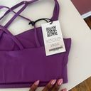 Girlfriend Collective Purple Sports Bra Photo 2