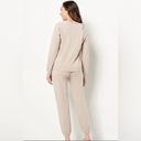 Barefoot Dreams Malibu Luxe Lounge Sweatshirt Jogger Sz XL (top) Sz Med (bottom) Photo 2