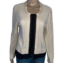 DKNY Silk Buttoned Cardigan Top Photo 0