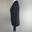 August Silk  Womens Sweater Blazer Cardigan Size M Gray Wool Blend Pockets Photo 4