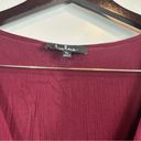 Lulus Heart of Marigold Burgundy Classic Wrap Maxi Dress Size XL Photo 3