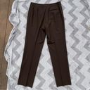 Lafayette 148  Chic Minimalist Creased Straight Leg High Rise Trouser Pant 8 Photo 10