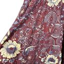 Ulla Johnson  Nanette Heliotrope Dark Floral Puff Sleeve Midi Dress Size 0 Photo 13