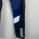 SoulCycle  Cropped Leggings Capri Athletic Small Black Blue Logo Size Small Photo 1