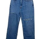 Abercrombie & Fitch Curve Love Medium Destroy High Rise 90s Relaxed Jeans Photo 2