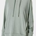 Sweaty Betty NWT  Liberate Luxe Fleece Hoody in Mist Blue size 8 Photo 0