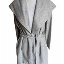 Miss London LONDON The Cosmo Womens Gray  WOOL Long Coat size‎ XS Photo 1