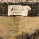 Camo Denim Skirt Green Size L Photo 3