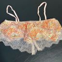 Victoria's Secret Victoria’s Secret Lace Bralette. Size Medium. Pink Multi NWT Photo 0