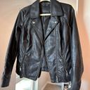 Baccini  Leather biker jacket Photo 1