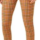 J. McLaughlin 
Becca Legging Brown Gold Burgundy Plaid Size 8 Photo 7