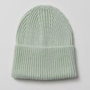 Urban Outfitters UO Khloe Ribbed Beanie in Ivory Photo 4