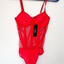 Lulus NWT! Lulu’s Red Lace Lingerie Bodysuit! Photo 0