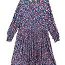 Draper James  Kitty Dress Womens 3XL Blue Multicolor Ditsy Floral Soft Stretchy Photo 1