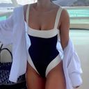 Princess Polly One Piece Black And White Swimsuit Photo 1