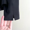 Tahari  Arthur S. Levine Classic One Button Black Blazer Jacket, Size 8 Petite Photo 9