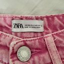 ZARA Pink Denim shorts Photo 2