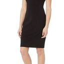 Calvin Klein  Sleeveless Scuba Sheath Dress in Black LBD Size 8 Photo 0