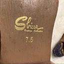 sbicca  Vintage Collection Boots Booties Brown Suede Southwest Print size 7.5 Photo 9