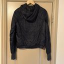 Lululemon  Jacket Hooded Black 4 Photo 2