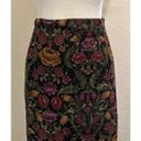 Briggs Vintage 90s Floral Maxi Slit Skirt Multi Size 18 Photo 1