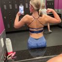 NVGTN Blue Sports Bra Photo 2