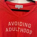 Wildfox “Avoiding Adulthood” Graphic Tee Photo 1