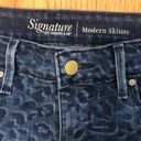 Levi Strauss & CO. Signature by Blue Animal Print Jeans in size 12 or 31 Photo 1