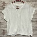 Faherty  • Dream Cotton Gauze Tee white Size Medium Photo 0