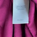 J.Jill  Wearever Collection Claret Shift Burgundy Wine Dress Size XL Photo 4