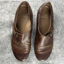 Dansko  Womens Brown Franny Loafer Slip On Shoes Burnished Leather Adjustable 38 Photo 4