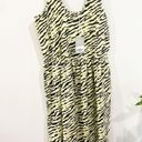 Everlane NWT The Poplin Summer Dress In Pale Yellow Tiger Stripe Photo 2