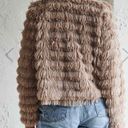 Main Strip faux fur jacket Photo 1