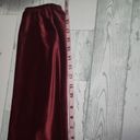 Bobeau  NWT Burgundy Velvet Embroidered Peasant Boho Top Size Large Photo 4