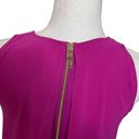 Ted Baker  Magenta Locie Asymmetric Mini Overlay Dress Pink Size 2 US Size 6 Photo 8