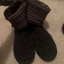 UGG Quilted Black Boots Photo 1