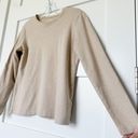 L.L.Bean Vintage  Beige Basic Long Sleeve Photo 2