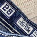 Miss Me  jeans cuffed capri cropped blue denim Photo 4