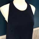 Slate + Willow  Navy Color Block Halter Keyhole Photo 1