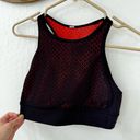 Lululemon  Get Your Peek On Bra Deep Phantom Red Orange Sports Bra 10 Photo 6