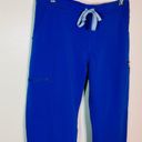 FIGS Yola Skinny Scrub Pants Royal Blue TW2000P SP Photo 9