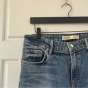 GRLFRND NEW  Kate Low Rise Slim Crop Jeans Hidden Hills Photo 7