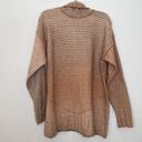 CAbi  Striped Ombré Turtleneck Tunic Length Inside Out Sweater EUC Sz M Cotton Photo 45